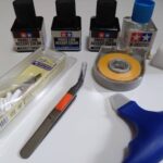 【プラモデル便利工具】ガンプラ用のおすすめ制作工具をご紹介します。⑦（スミ入れ塗料やピンセット、パーツ分解やデカール貼り付け作業編、タミヤ、GSIクレオス、ウェーブ等をご紹介します。）の画像
