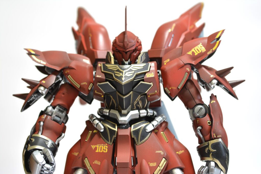 MG 1/100 シナンジュ　Ver.ka塗装後トップ