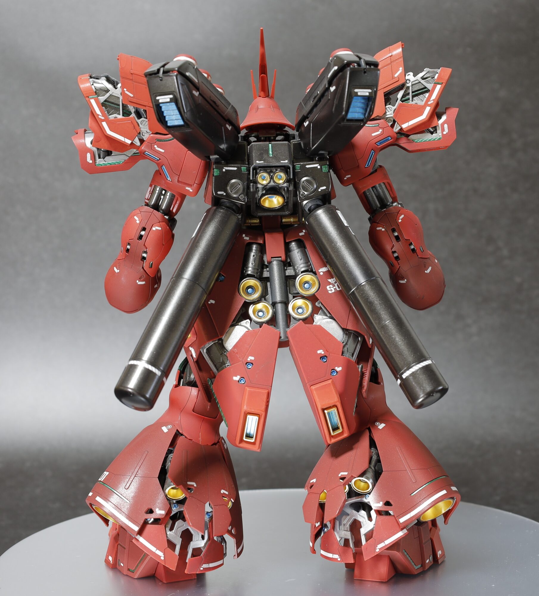 MG サザビーVer.ka を塗装作成しての完成レビュー。