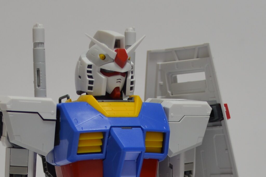 MG ガンダムVer3.0を作成する①素組トップ