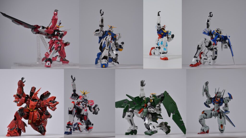 EXPO2025ポージング実物大ガンダム像