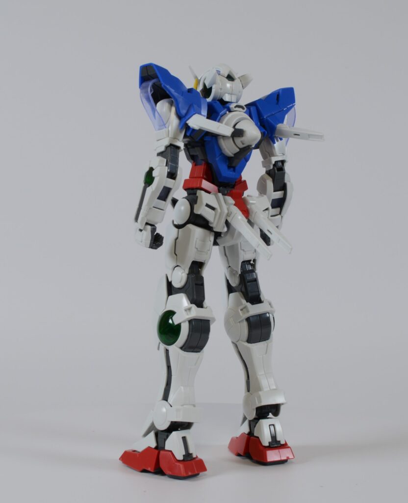 MGガンダムエクシアの素組の画像