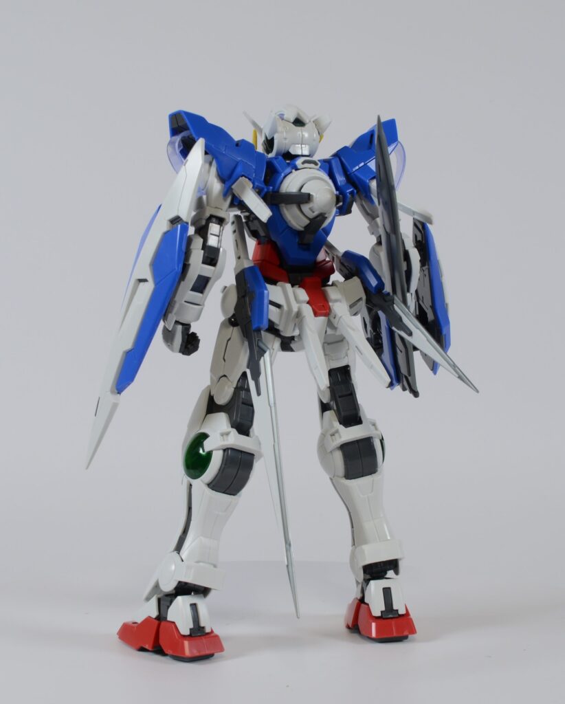 MGガンダムエクシアの素組の画像