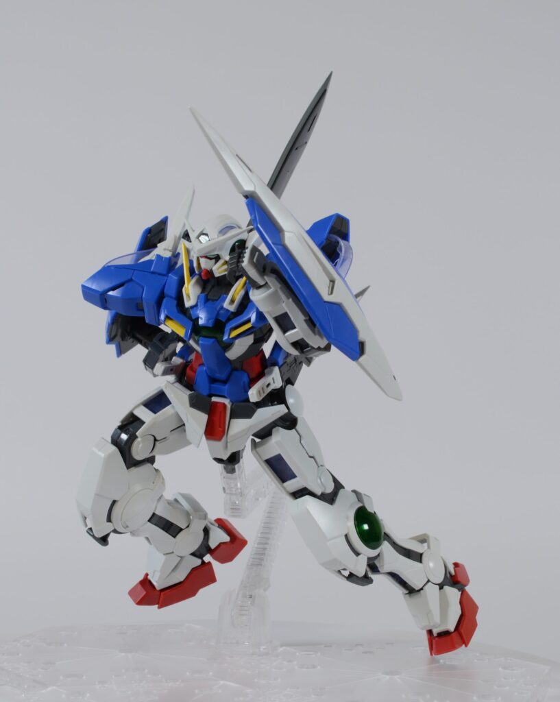 MGガンダムエクシアの素組の画像