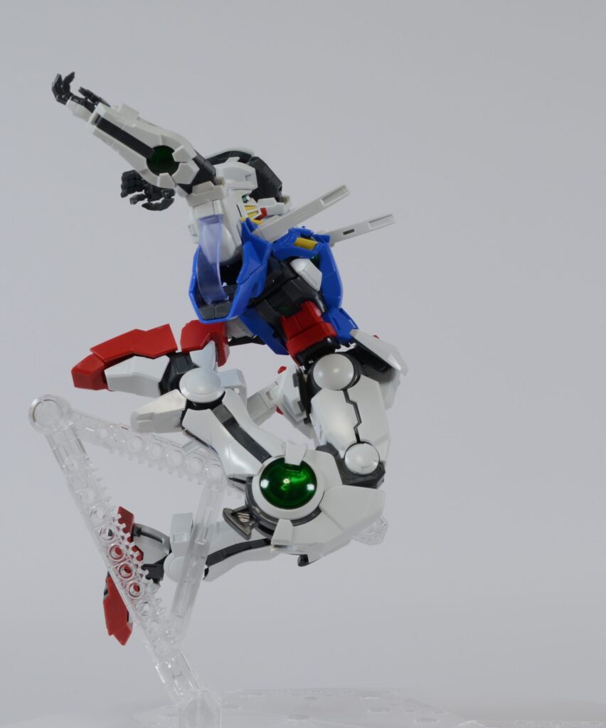 MGガンダムエクシアの素組の画像