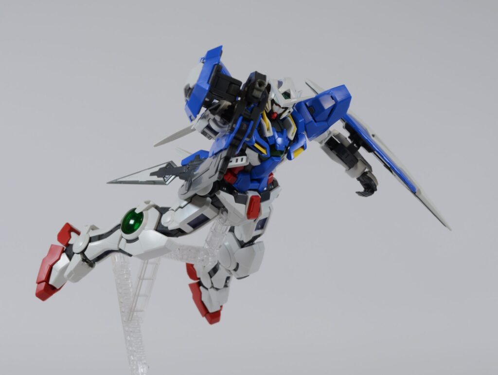 MGガンダムエクシアの素組の画像