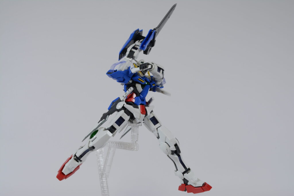 MGガンダムエクシアの素組の画像