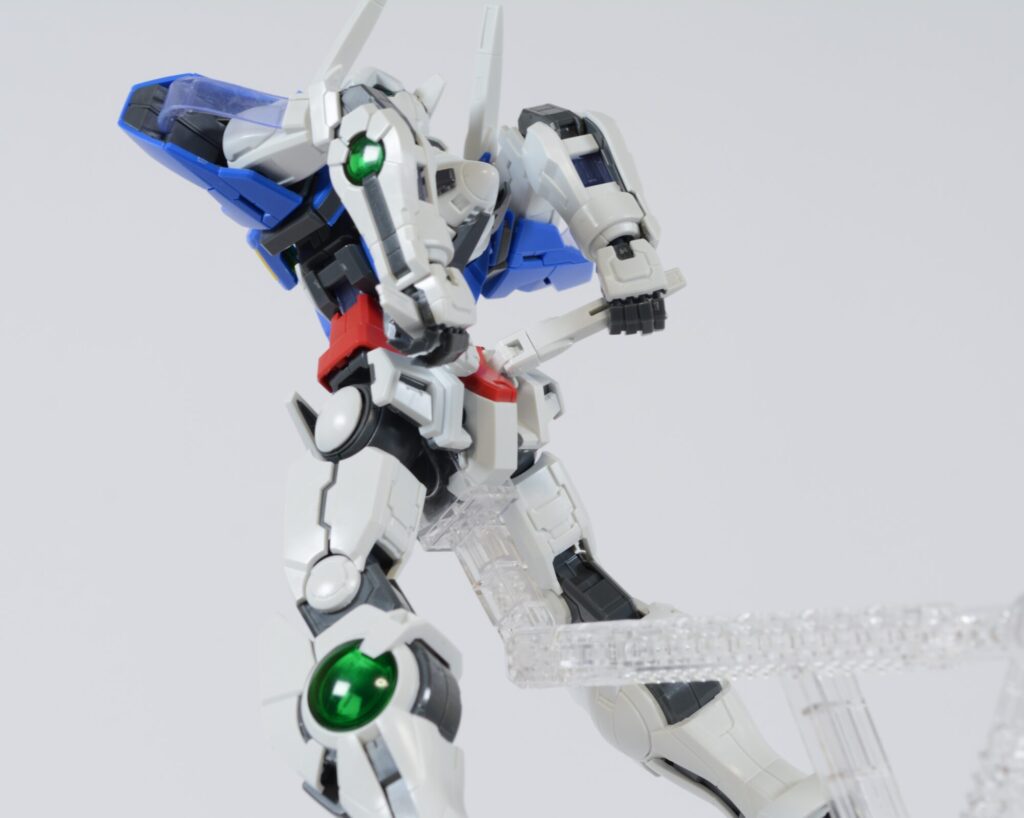 MGガンダムエクシアの素組の画像