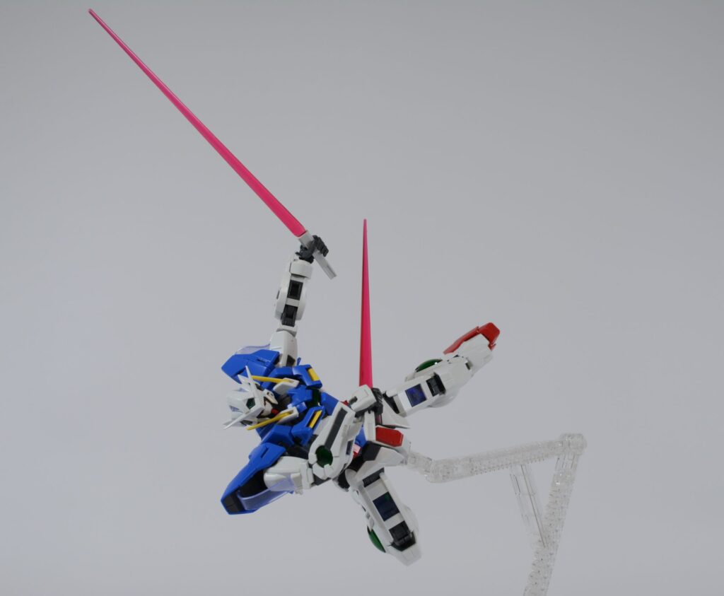 MGガンダムエクシアの素組の画像