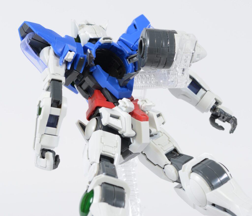 MGガンダムエクシアの素組の画像