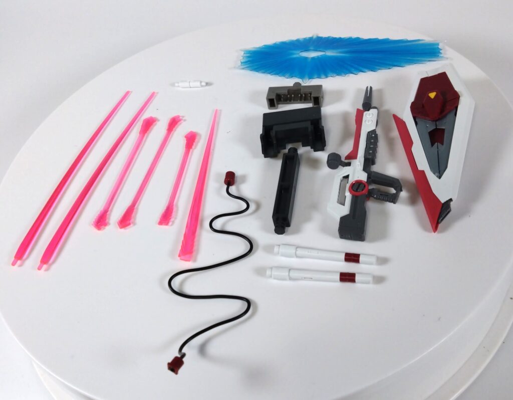 MGインフィニットジャスティスガンダムの素組画像