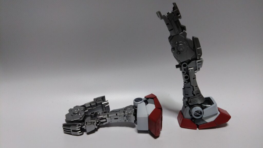 MGガンダムVer3.0の塗装途中の画像