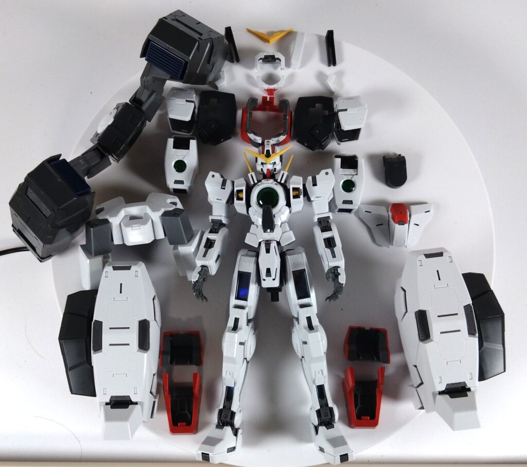 MGガンダムバーチェ(ナドレ状態)の素組写真