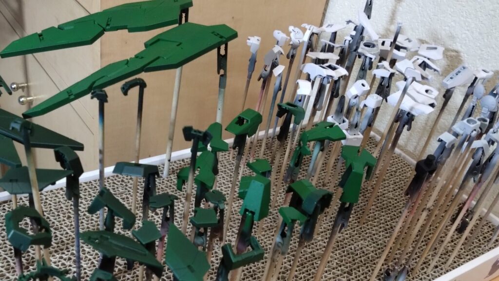 ガンダムデュナメスを塗装作成しますの画像