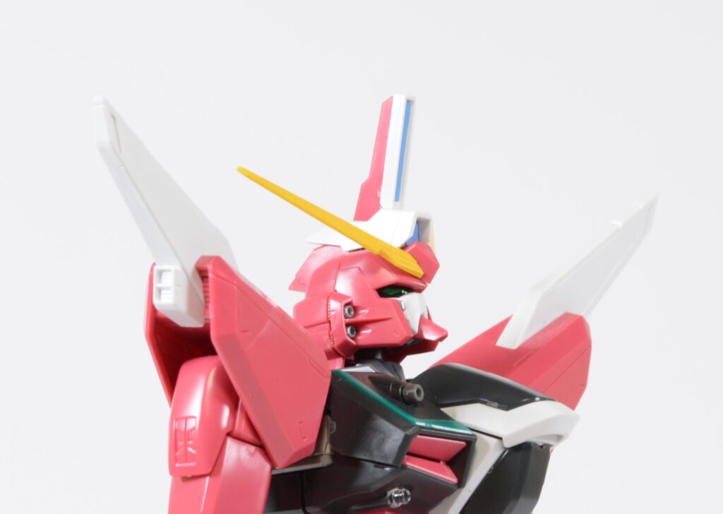 MGインフィニットジャスティスガンダムの素組画像