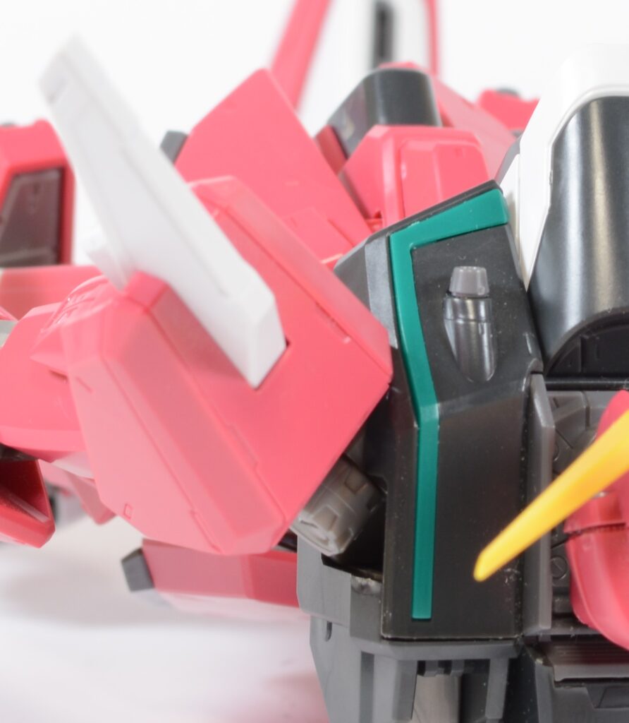 MGインフィニットジャスティスガンダムの素組画像