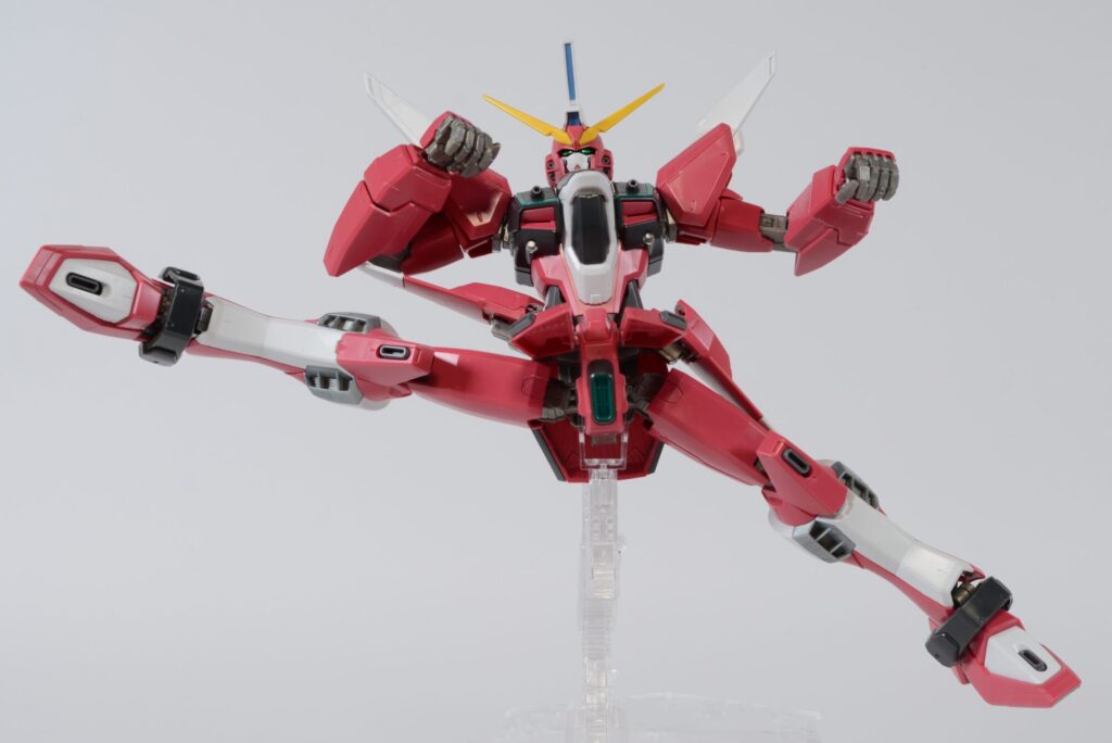 MGインフィニットジャスティスガンダムの素組画像