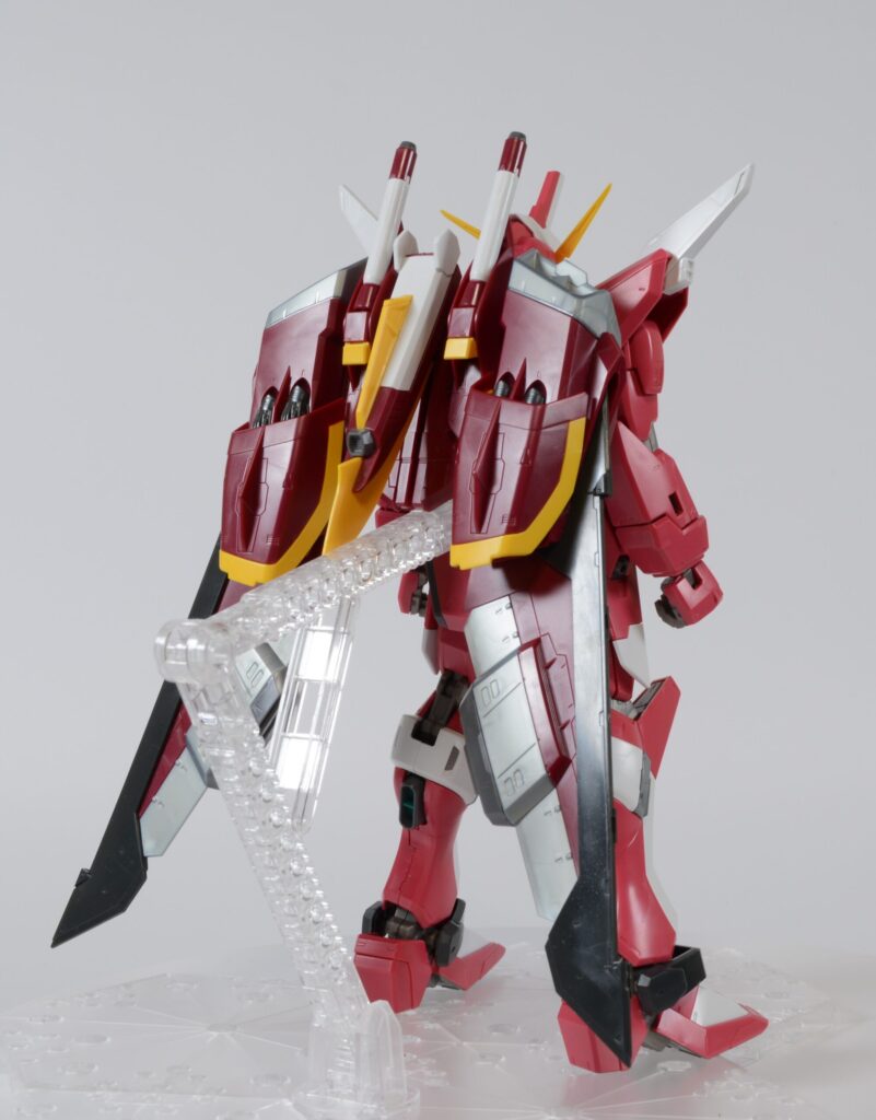 MGインフィニットジャスティスガンダムの素組画像