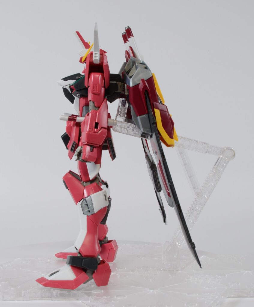 MGインフィニットジャスティスガンダムの素組画像