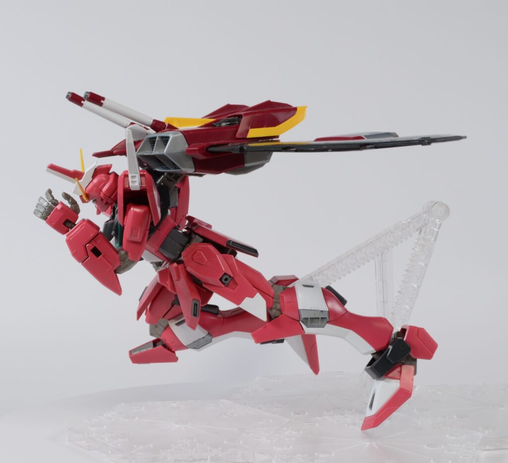 MGインフィニットジャスティスガンダムの素組画像