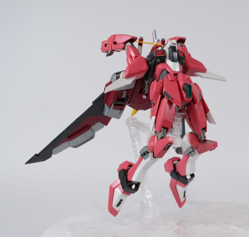 MGインフィニットジャスティスガンダムの素組画像