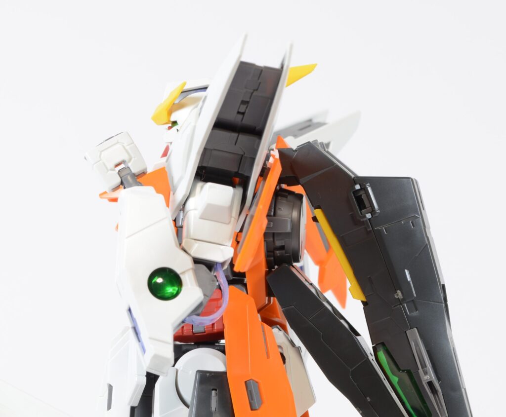 MGガンダムキュリオス素組の画像