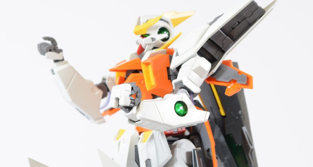 MGガンダムキュリオス素組の画像