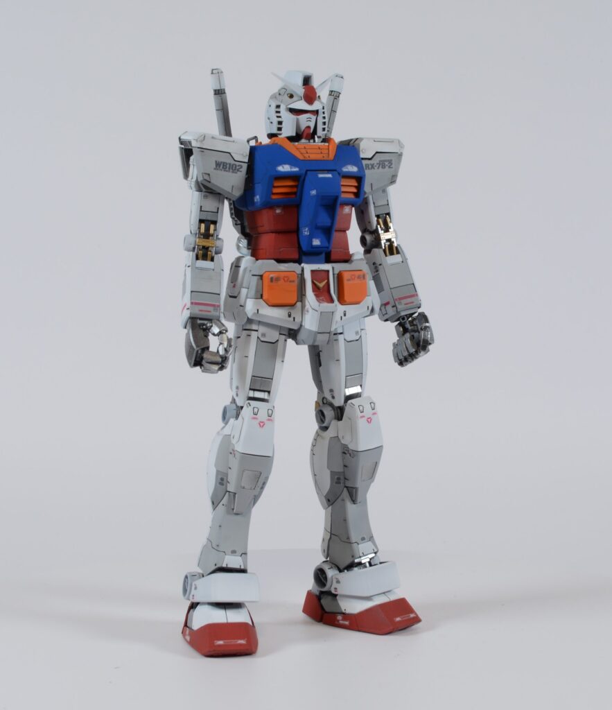 MGガンダムVer3.0塗装済みレビューの画像
