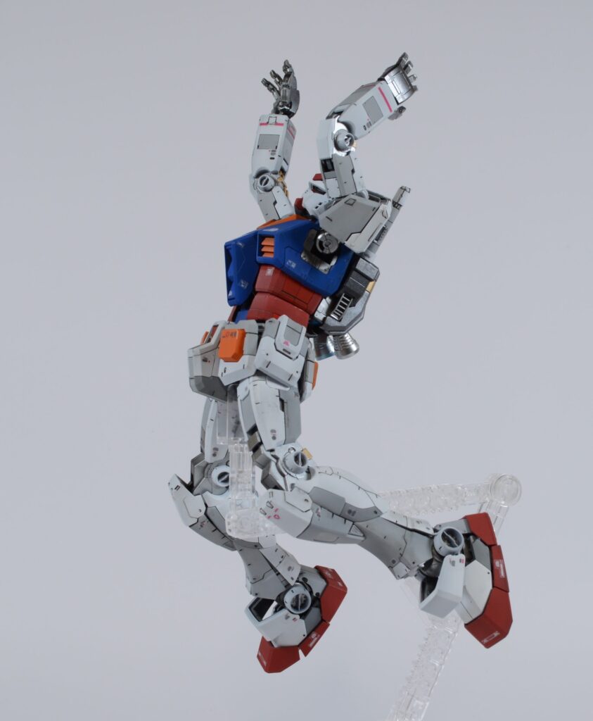 MGガンダムVer3.0塗装済みレビューの画像