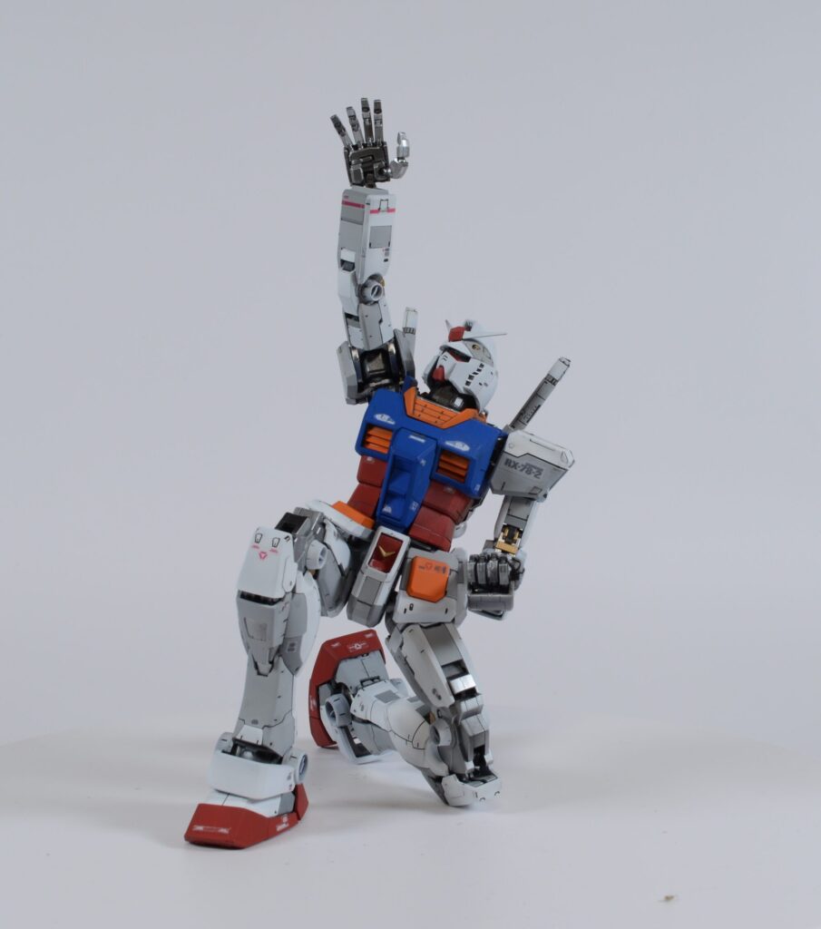 MGガンダムVer3.0塗装済みレビューの画像