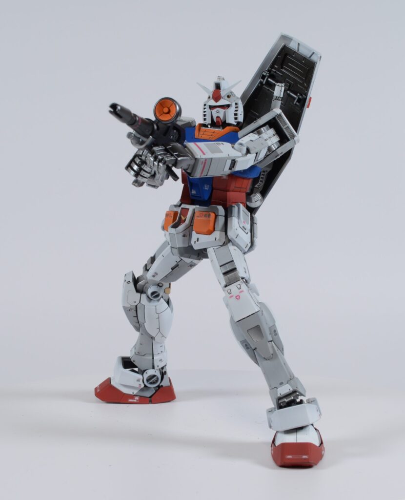 MGガンダムVer3.0塗装済みレビューの画像