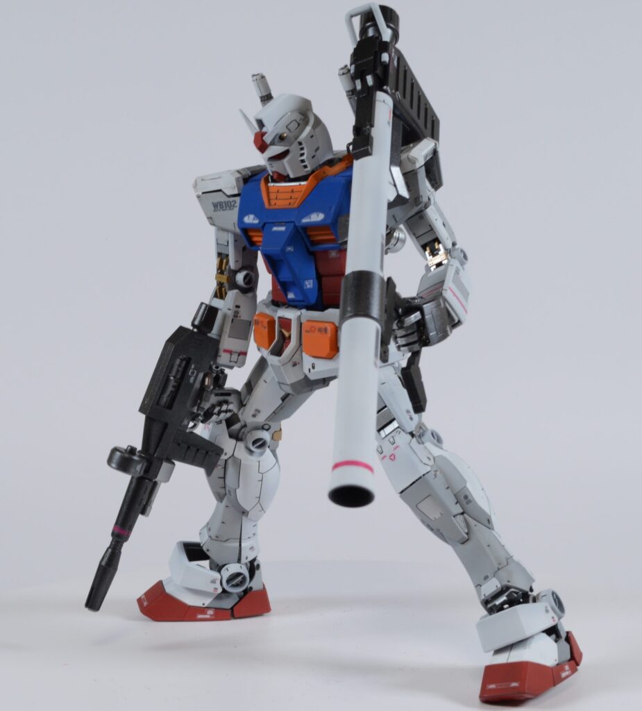 MGガンダムVer3.0塗装済みレビューの画像