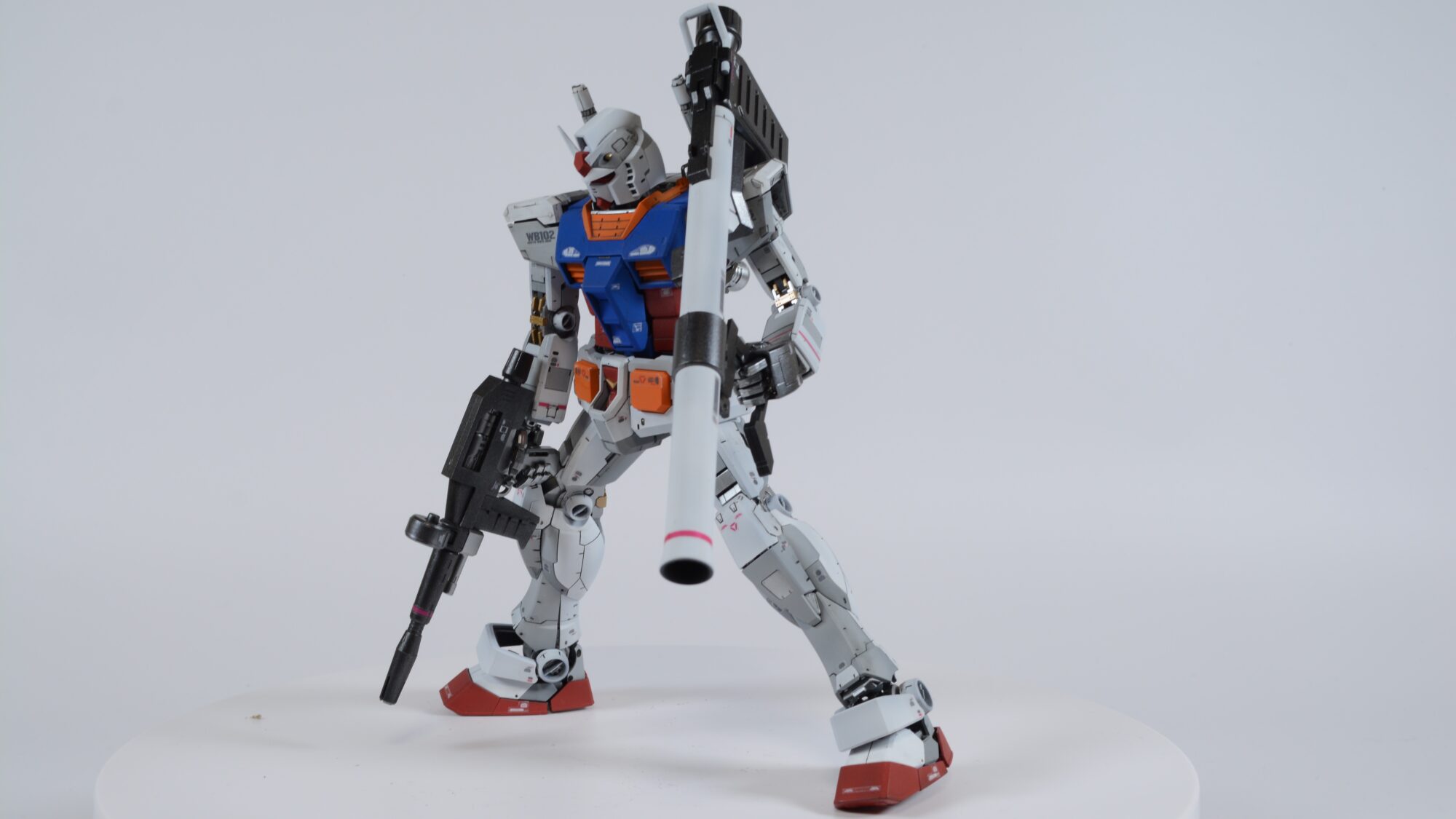 MGガンダムVer3.0塗装済みレビューの画像