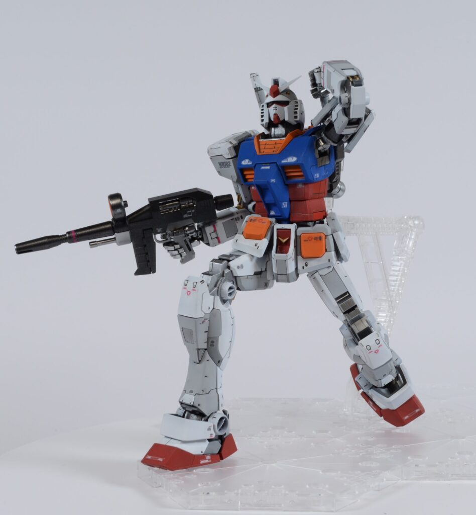 MGガンダムVer3.0塗装済みレビューの画像