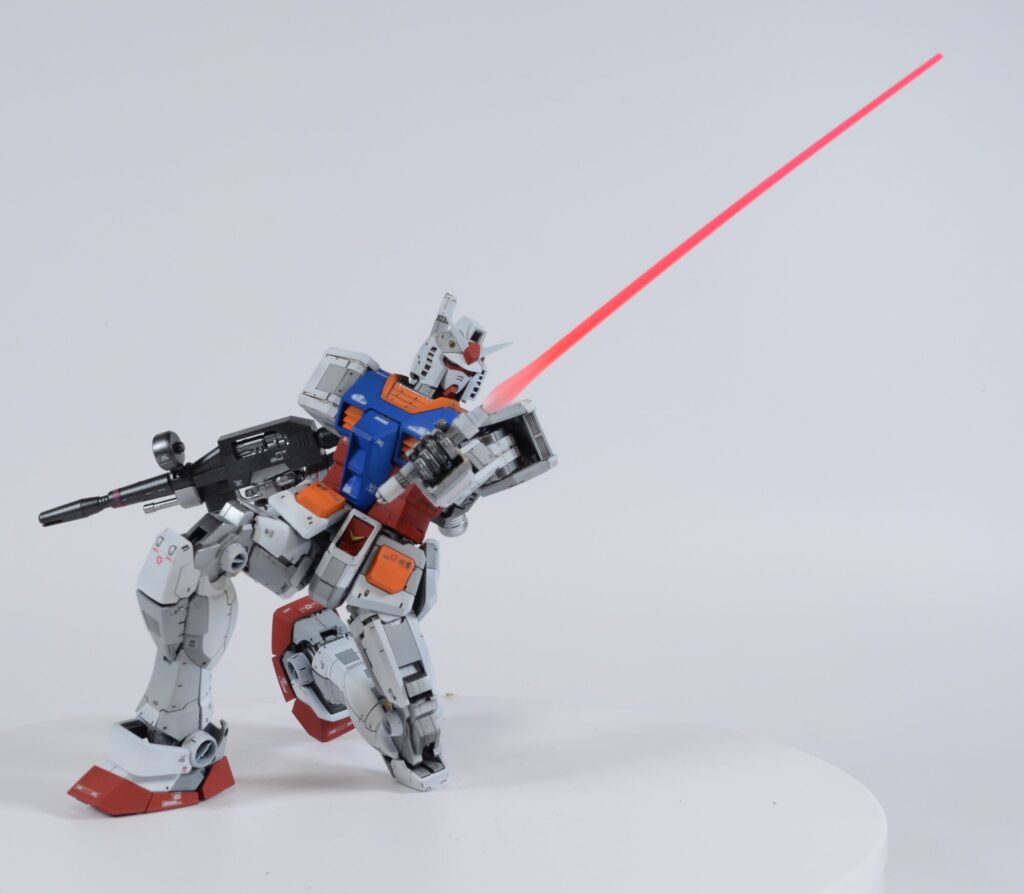 MGガンダムVer3.0塗装済みレビューの画像