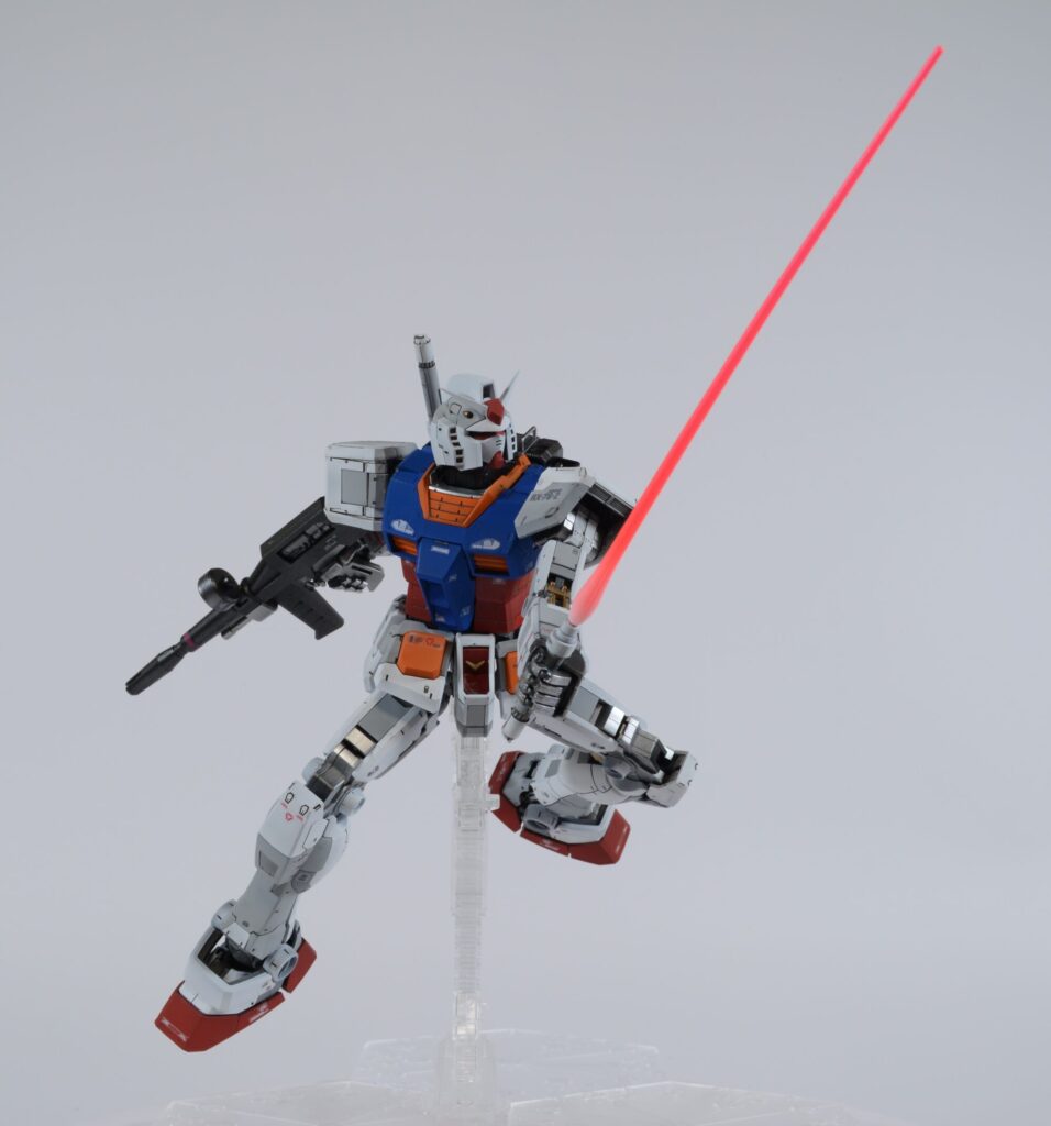 MGガンダムVer3.0塗装済みレビューの画像