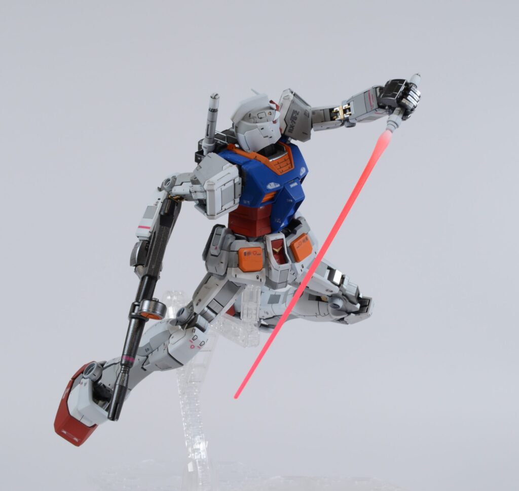 MGガンダムVer3.0塗装済みレビューの画像