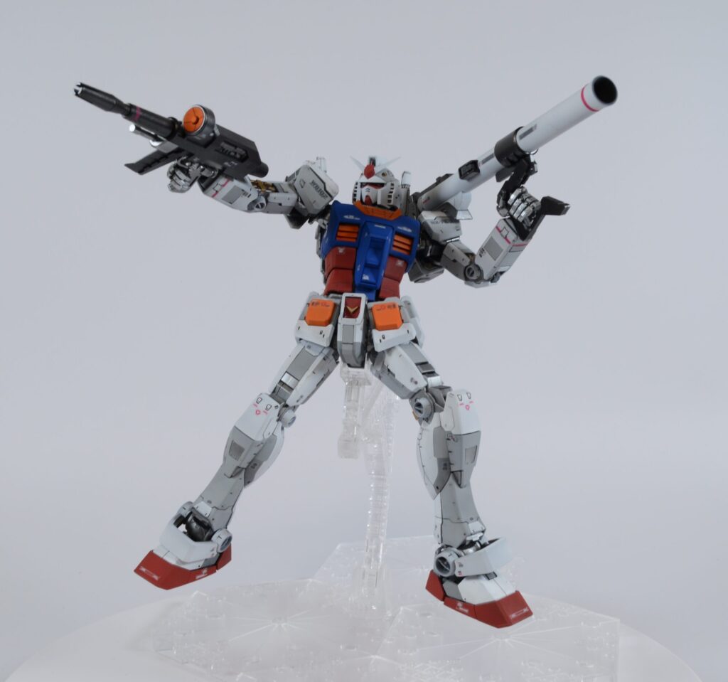 MGガンダムVer3.0塗装済みレビューの画像