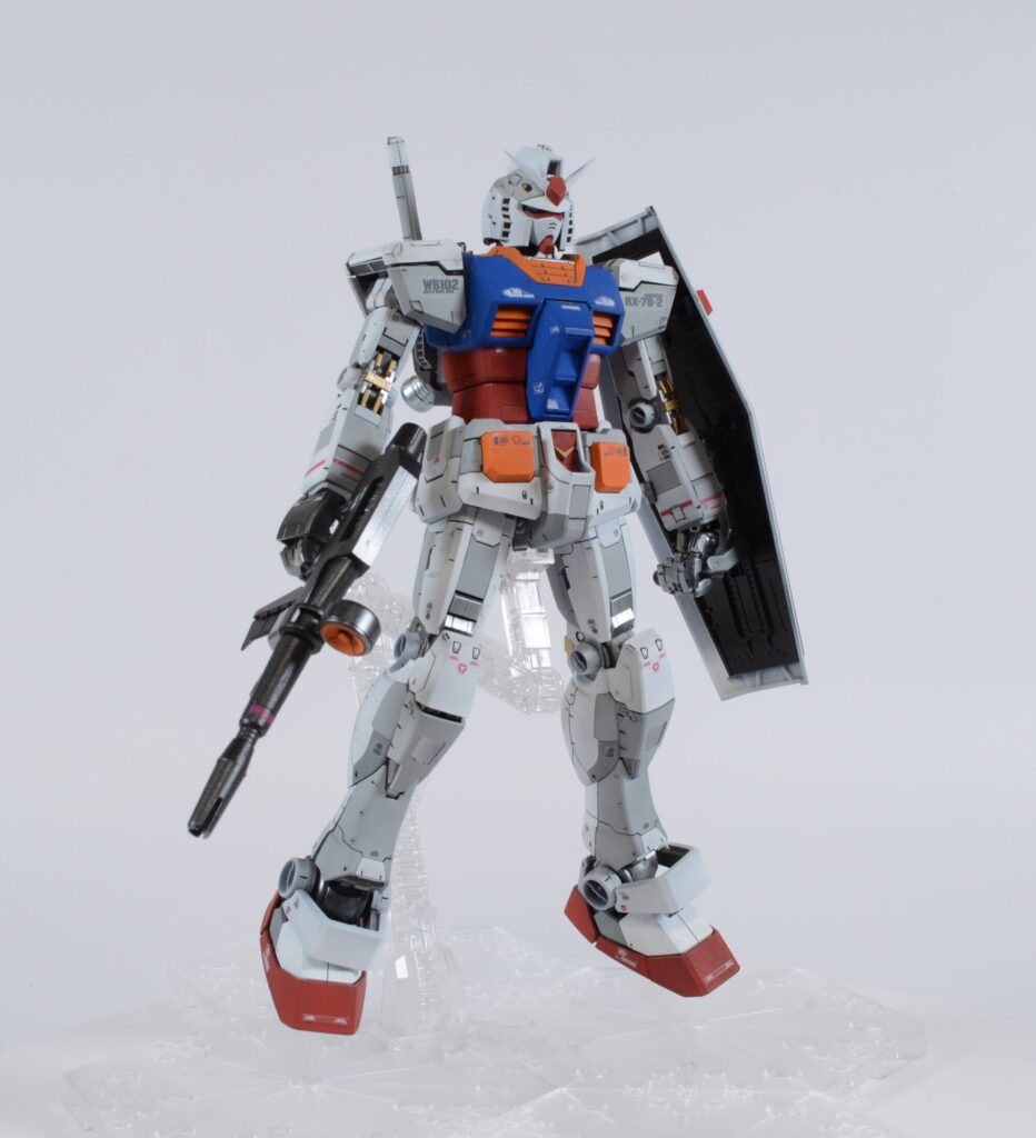 MGガンダムVer3.0塗装済みレビューの画像