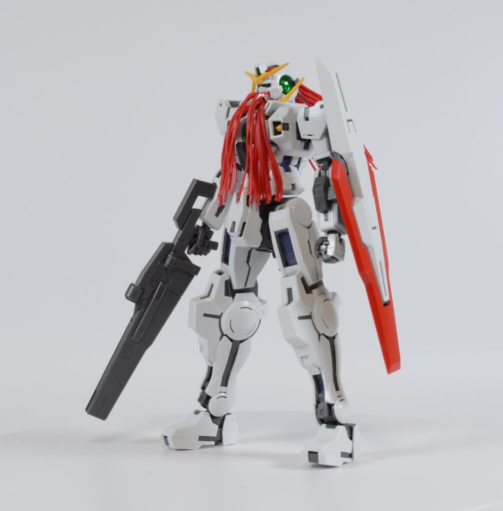 【ガンプラ】 MG 1/100 ガンダムヴァーチェ（ナドレ）を塗装作成して完成編です。⑤の画像