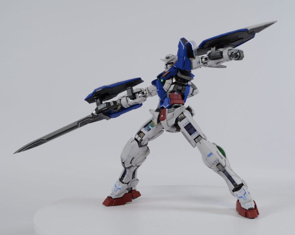 MGガンダムエクシア塗装完成編の画像