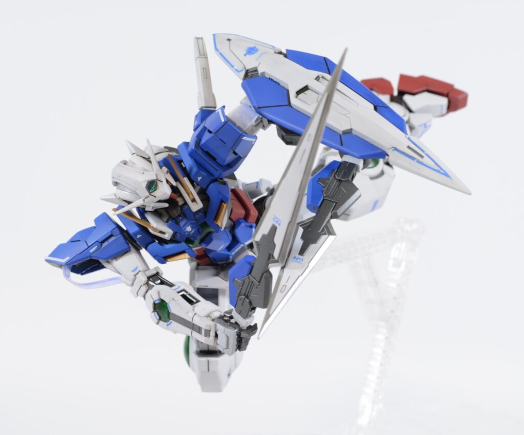 MGガンダムエクシア塗装完成編の画像