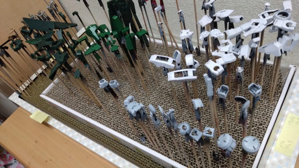 ガンダムデュナメスを塗装作成しますの画像