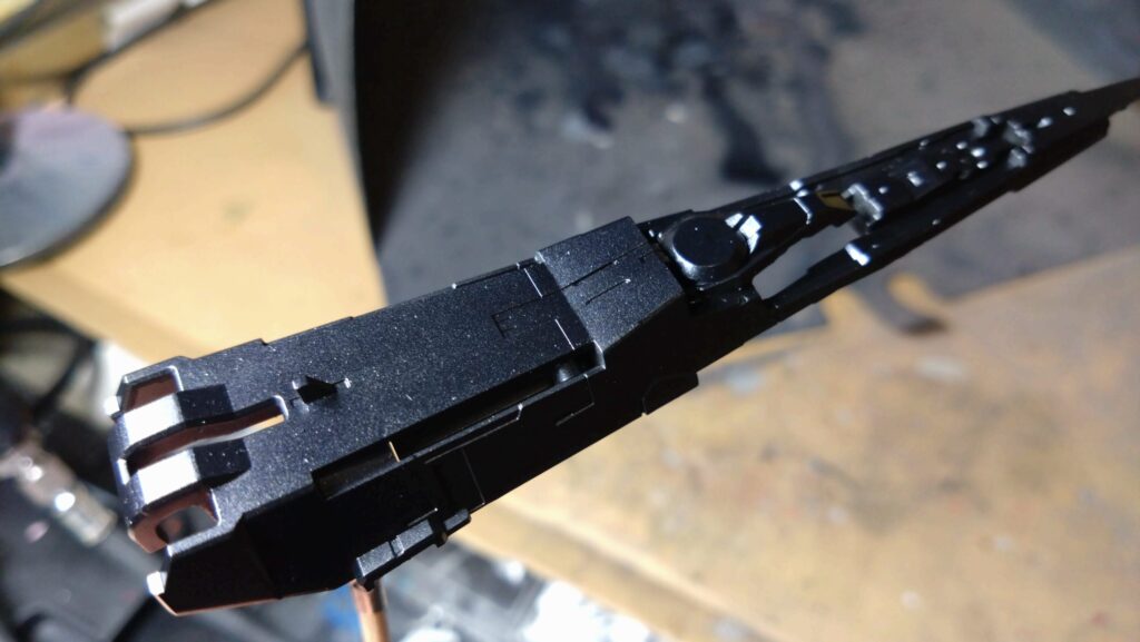 MG 1/100 ガンダムキュリオスを塗装作成します。③の画像