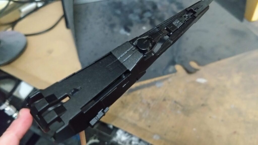 MG 1/100 ガンダムキュリオスを塗装作成します。③の画像