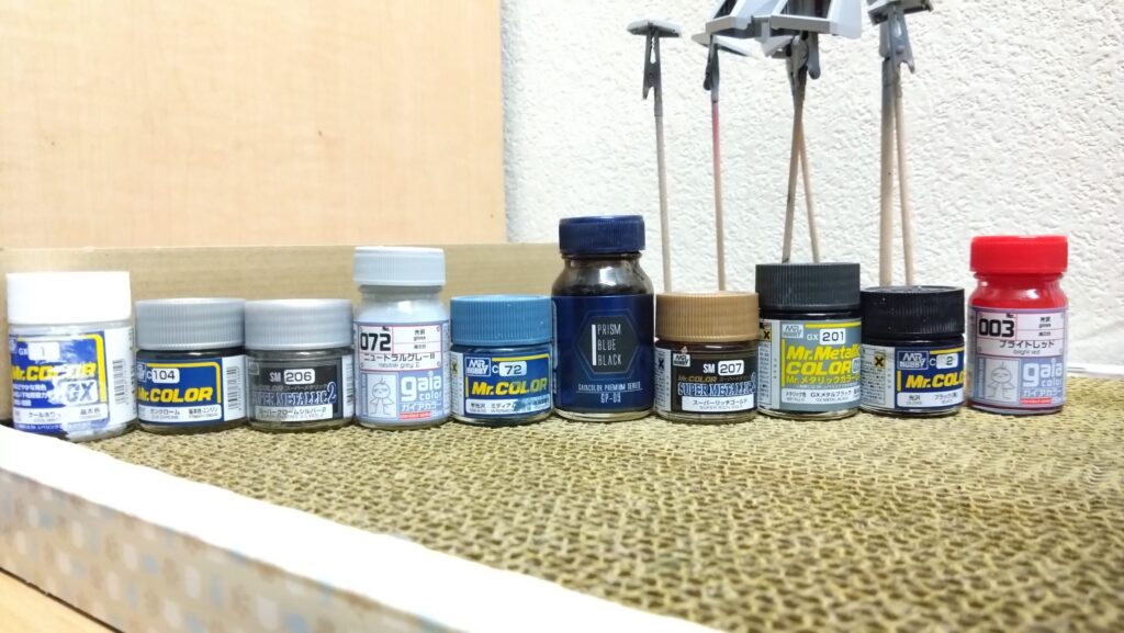 【ガンプラ】 MG 1/100 ガンダムヴァーチェを塗装作成してレビューします。③（塗装プランのメモツールどうしてますか？OneNoteはレイアウト自由なメモ用紙として使っています。）の画像