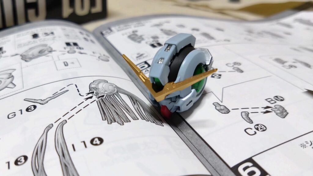 【ガンプラ】 MG 1/100 ガンダムヴァーチェを塗装作成してレビューします。④（組み上げていきます。）の画像