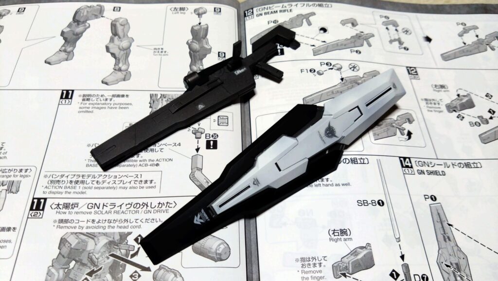 【ガンプラ】 MG 1/100 ガンダムヴァーチェを塗装作成してレビューします。④（組み上げていきます。）の画像