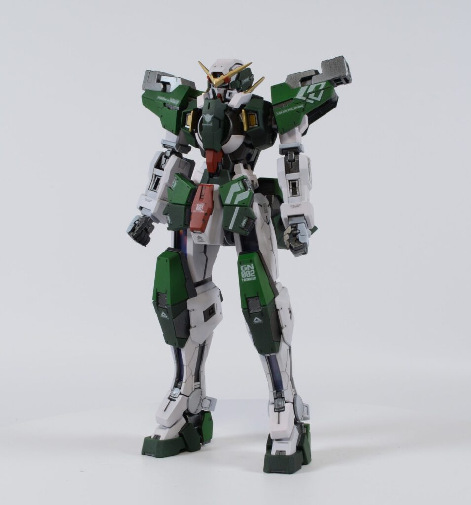 MGガンダムデュナメスを塗装作成する完成編の画像