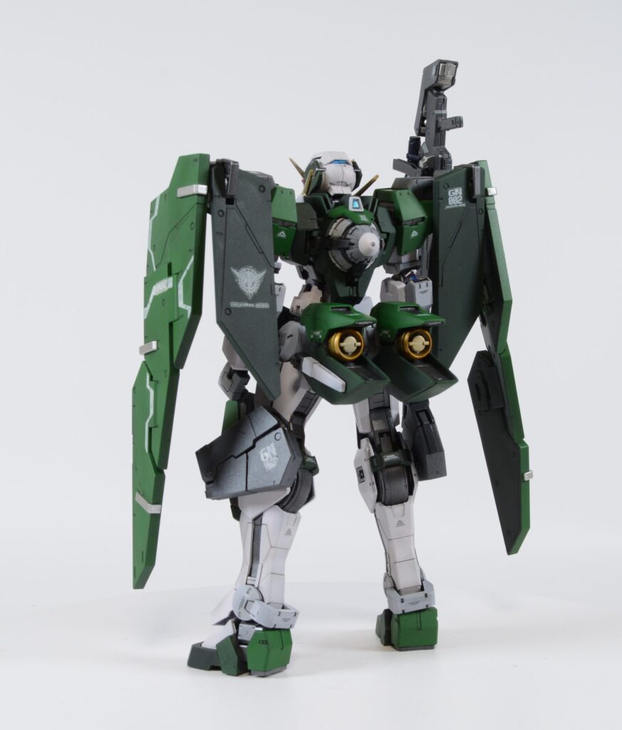 MGガンダムデュナメスを塗装作成する完成編の画像